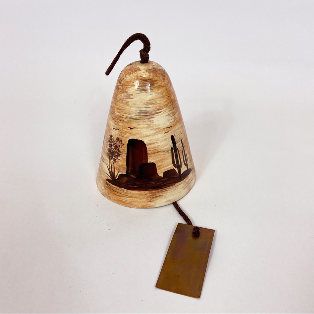VTG Windbell By Sundance Creations Wind Chime Ceramic Southwestern